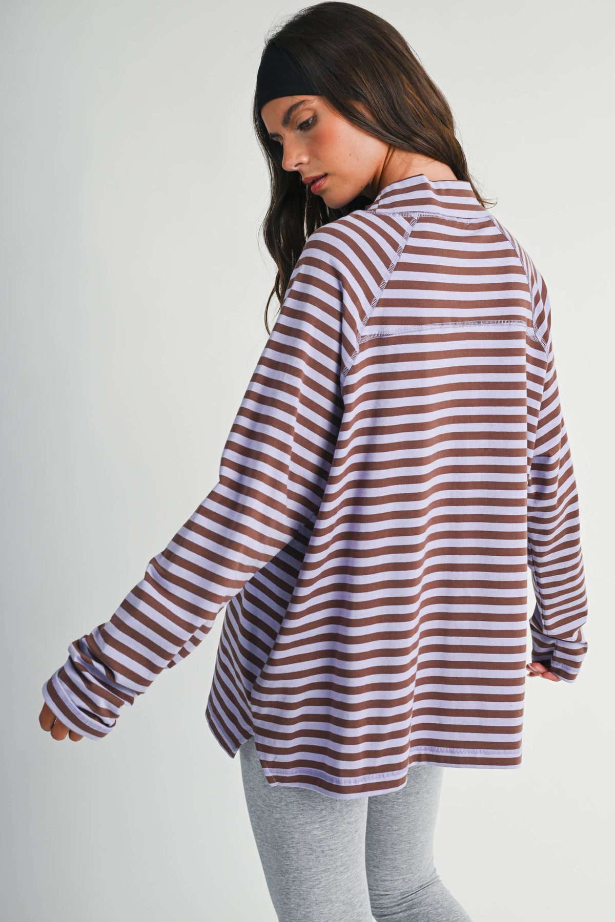 The Studio Slouch Stripe