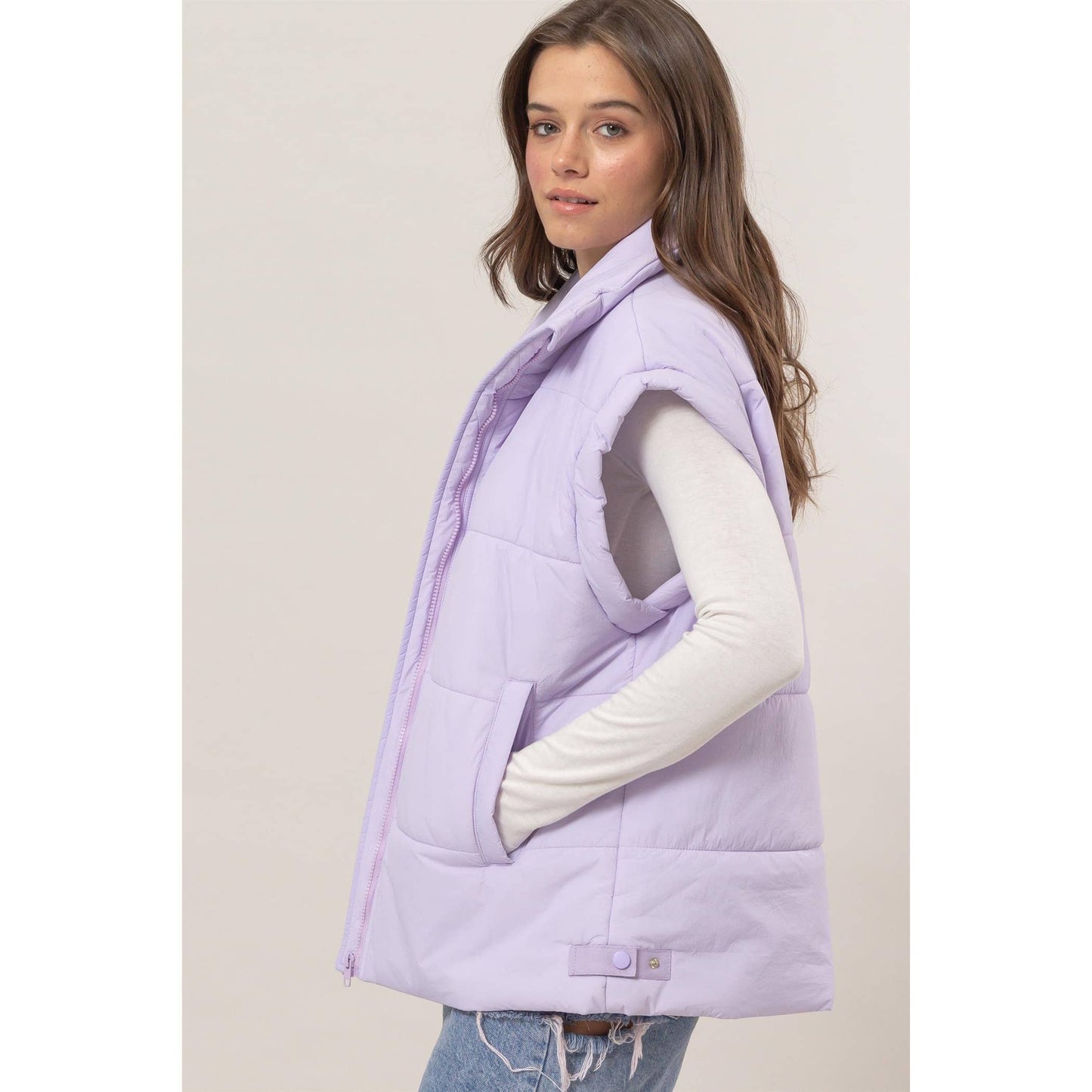 Oversized Puffer Vest