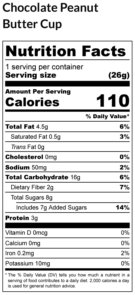 VERB Caffeinated Snack Bar- Chocolate Peanut Butter Cup