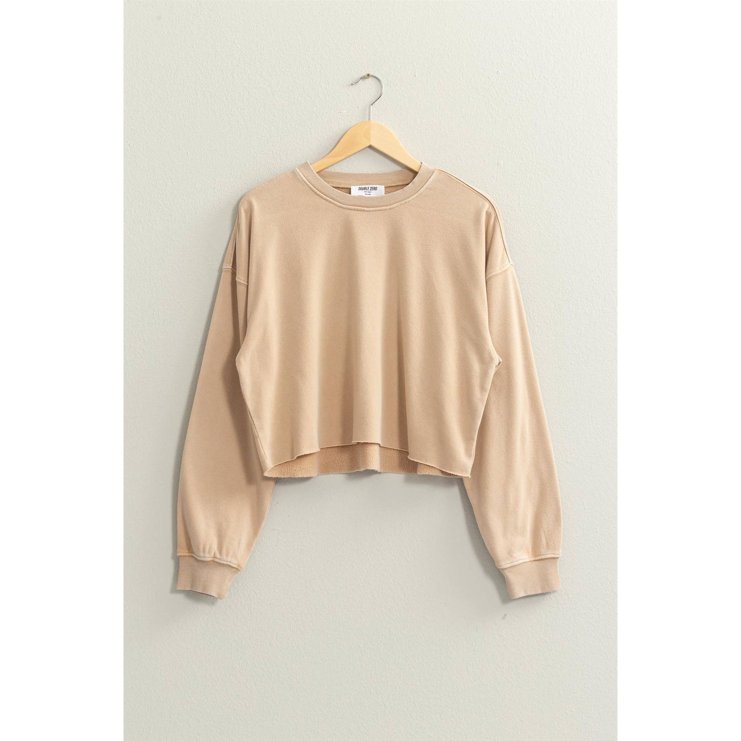 Cropped Crewneck Sweatshirt