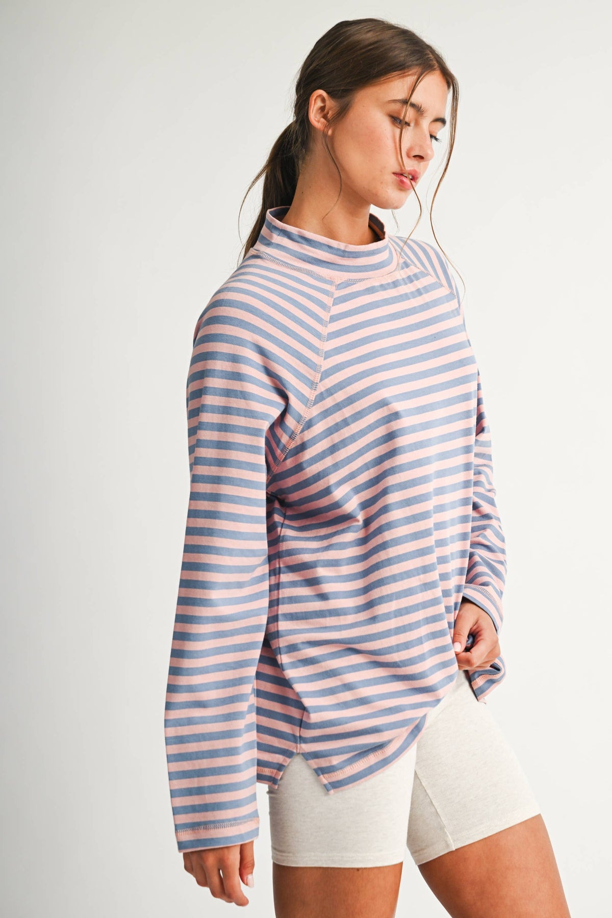 The Studio Slouch Stripe