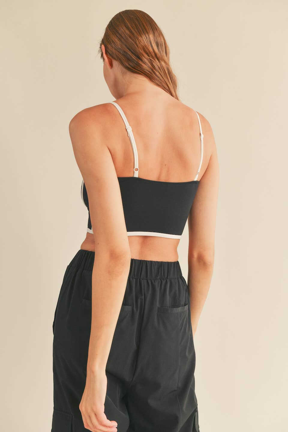 Sculpting Bra Tank in Black