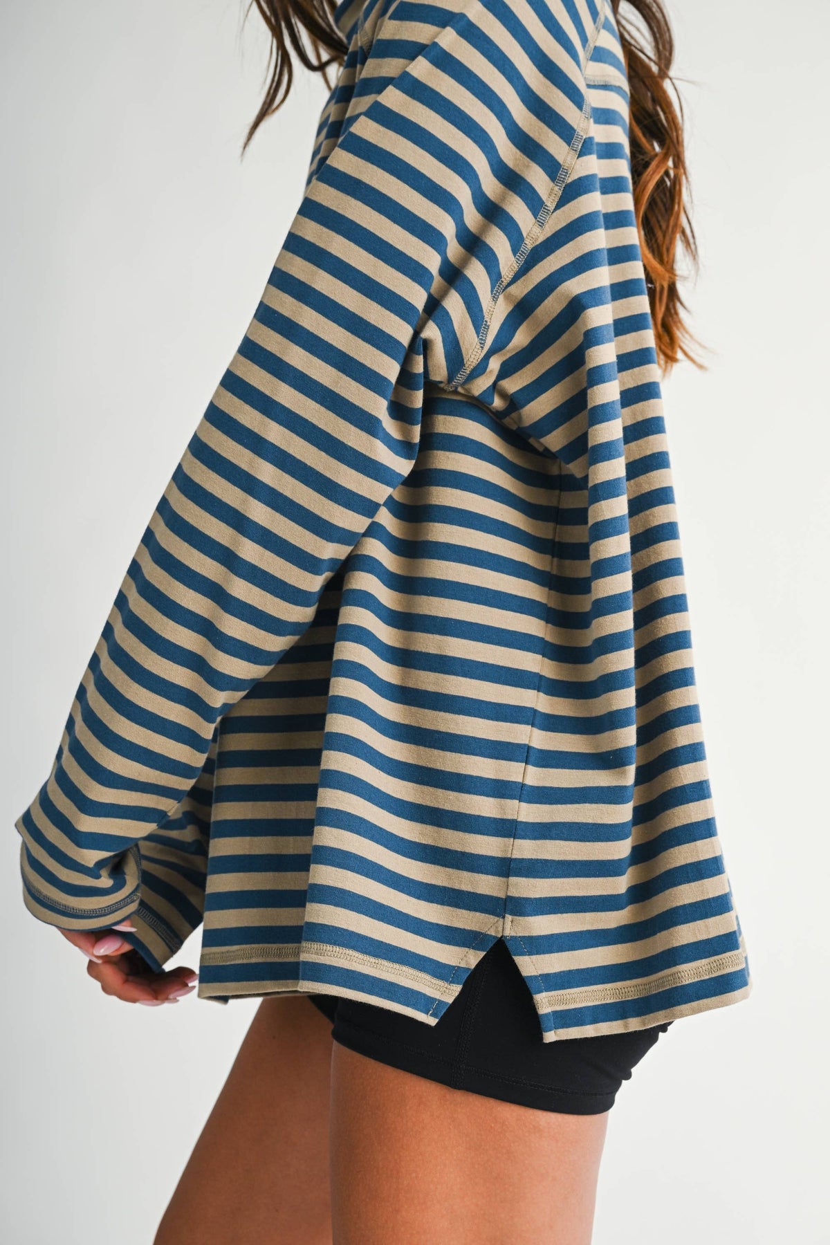 The Studio Slouch Stripe