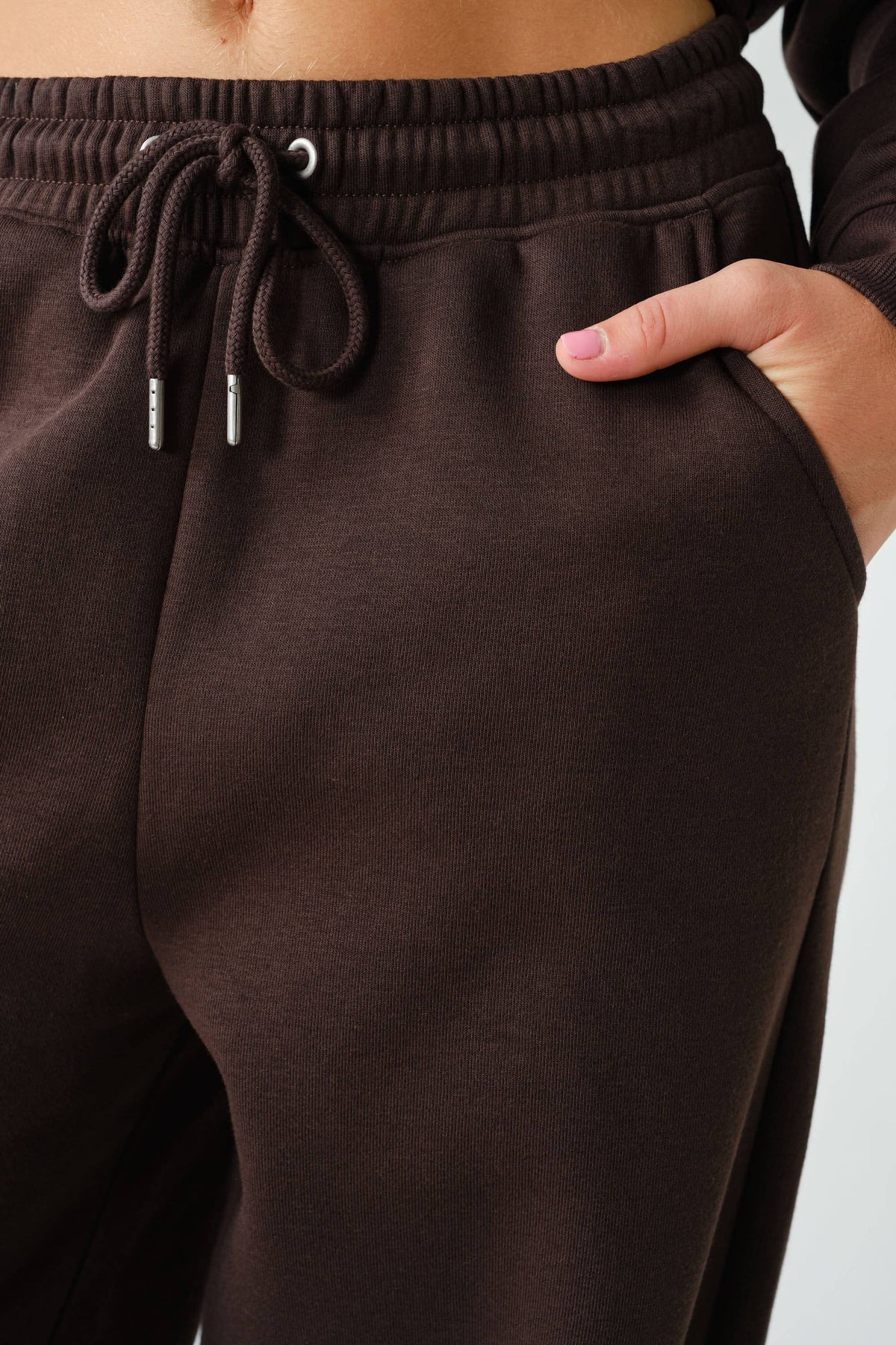 Cotton Fleece Aspen Barrel Sweatpants: SYCAMORE / S:M:L (2:2:2)